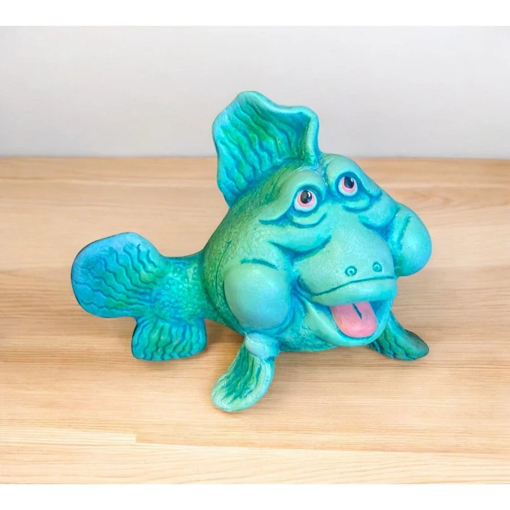 Vintage ceramic fish kitschy